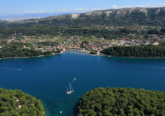 Location, Apartments Macolić, Apartments near the beach on the island of Rab, Croatia Palit